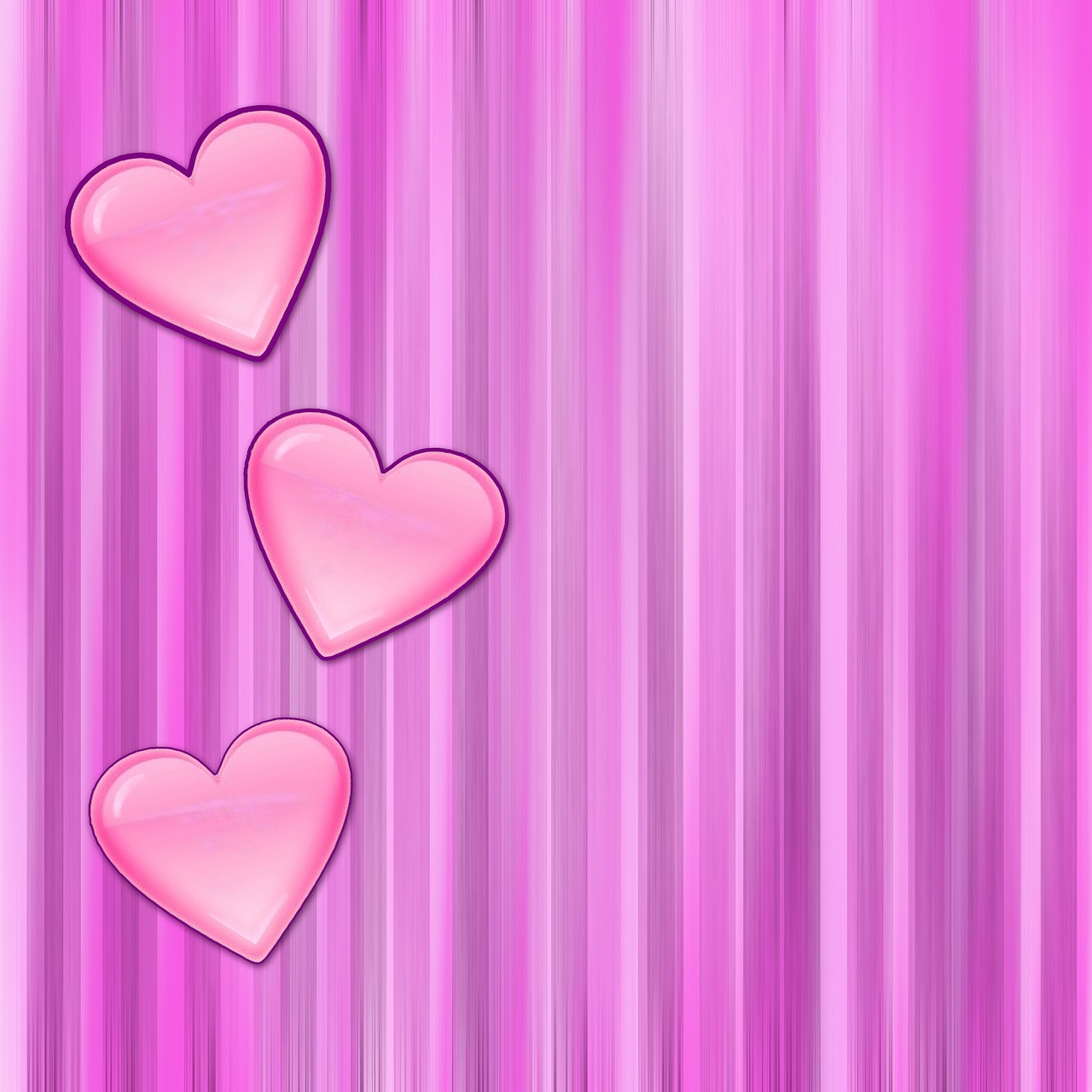 background heart pink free photo