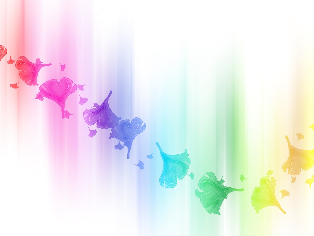 background rainbow colors free photo