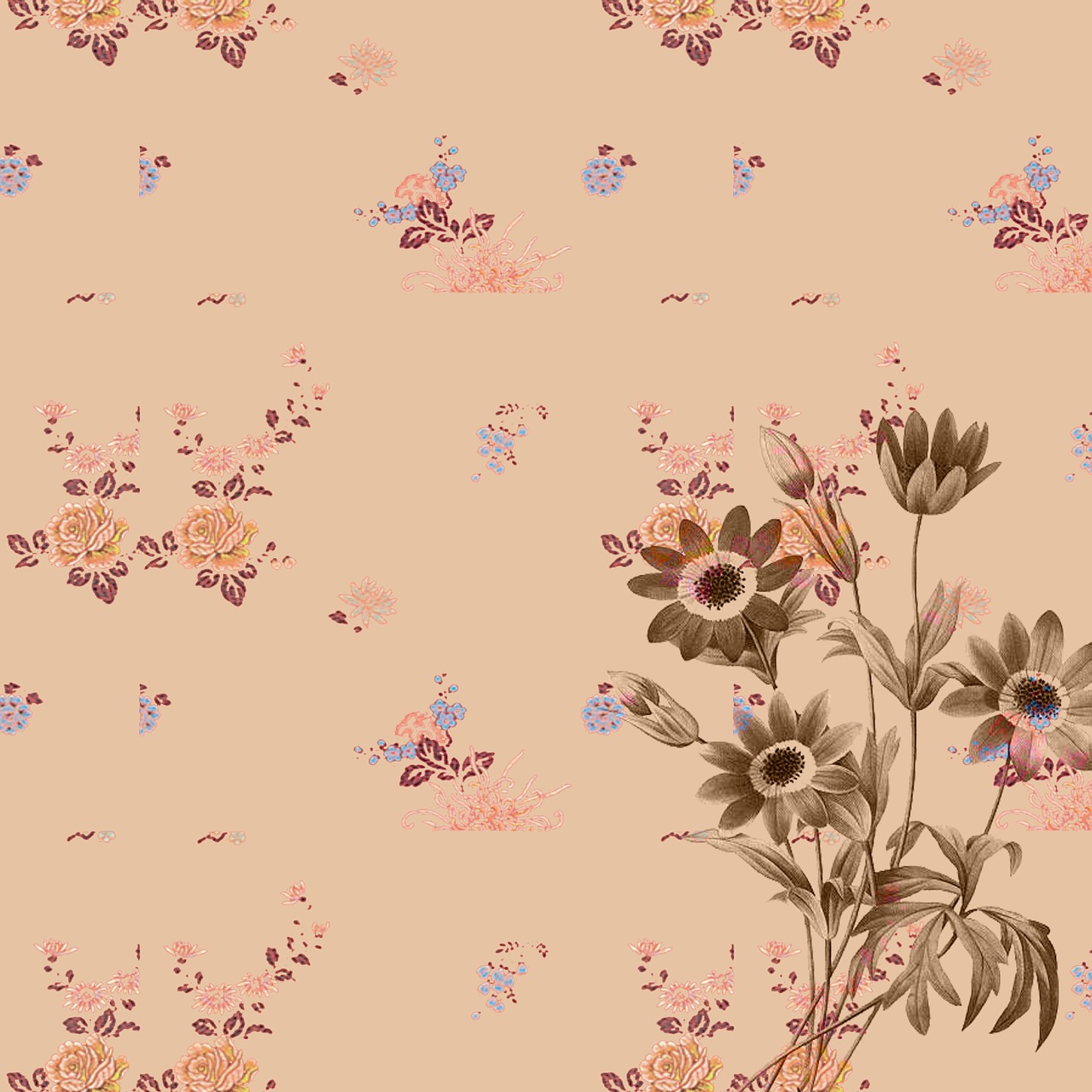 background scrapbooking paper free photo