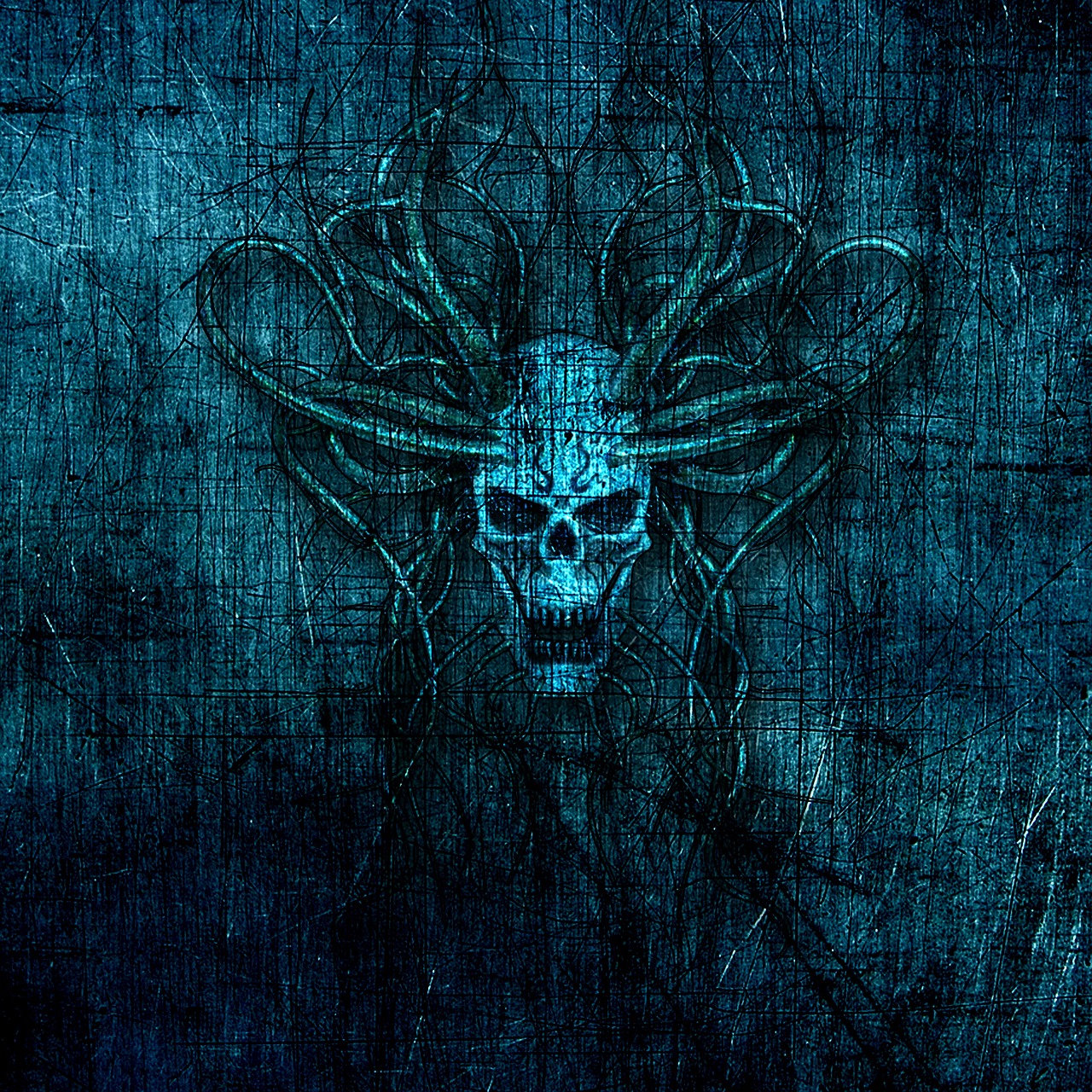 background skull head free photo