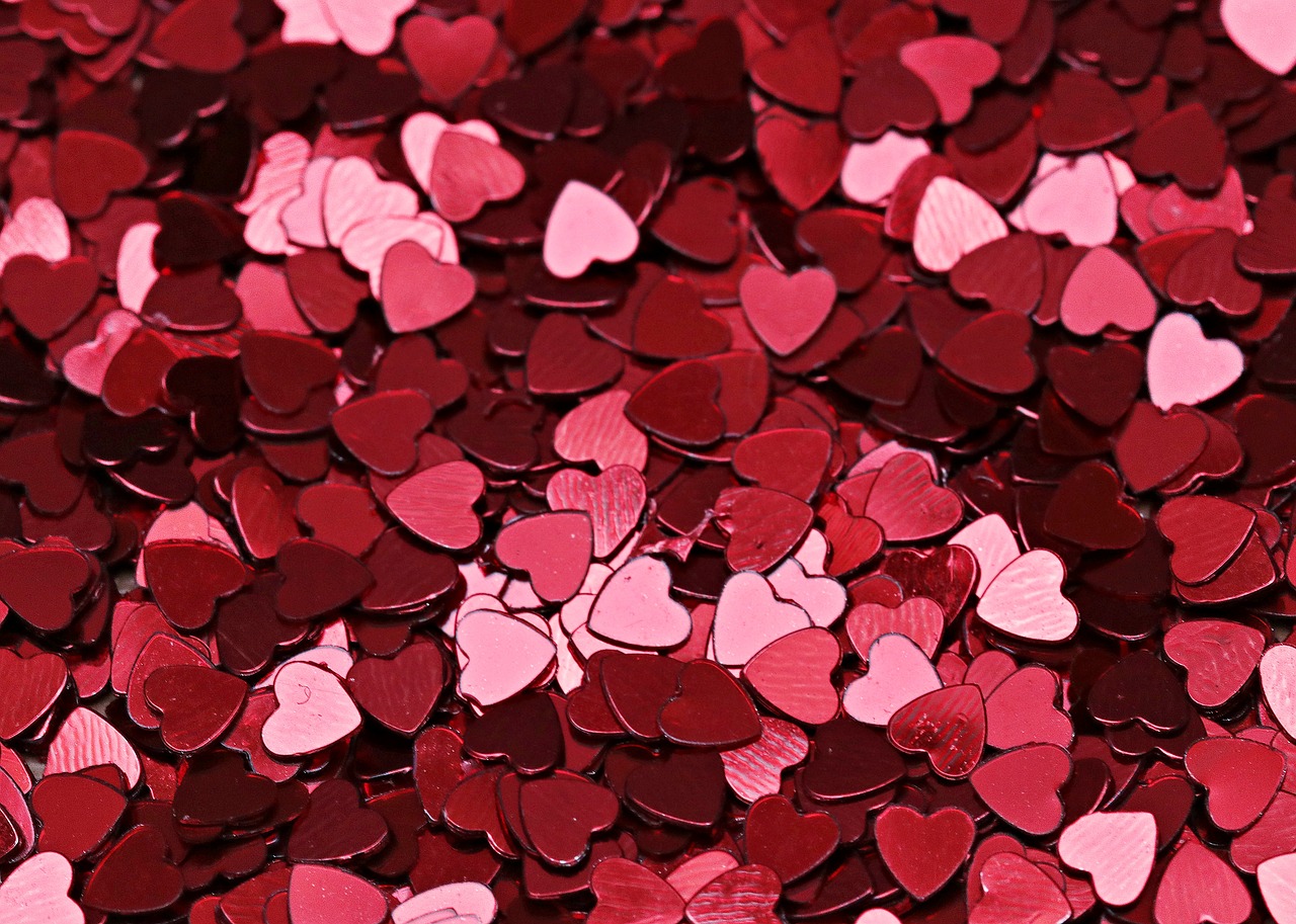 background texture heart free photo