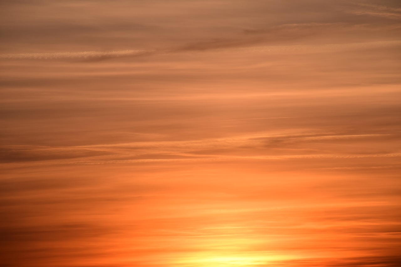 background sunset orange free photo