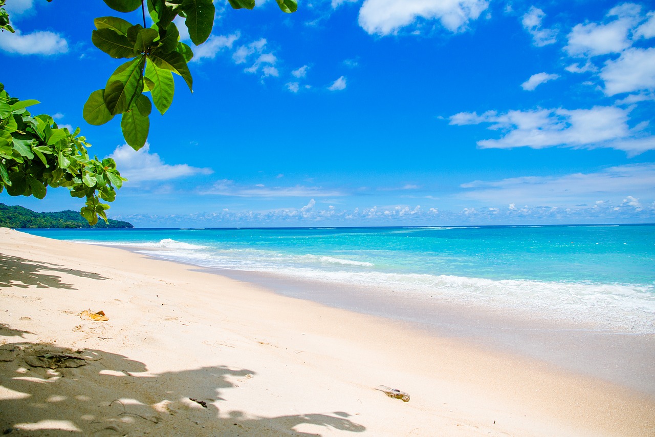 background beach beautiful free photo