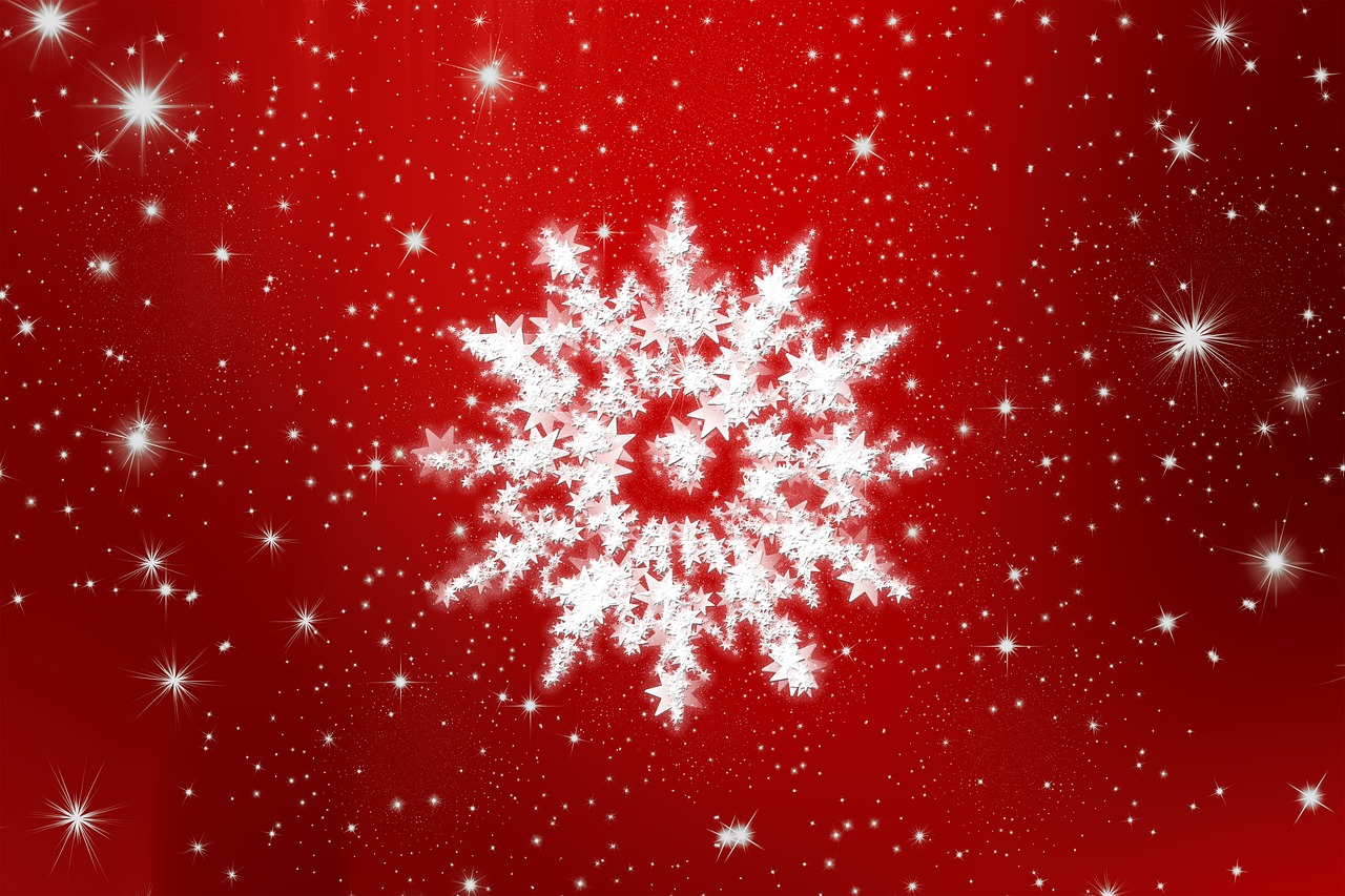 background christmas star free photo