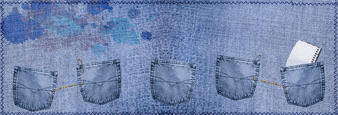 background jeans banner free photo
