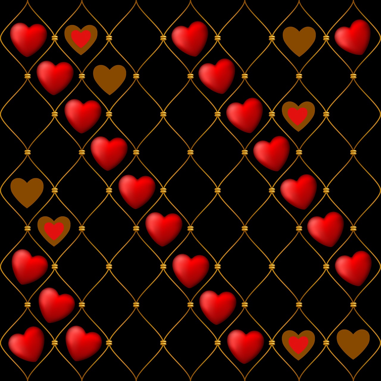 background texture texture hearts free photo