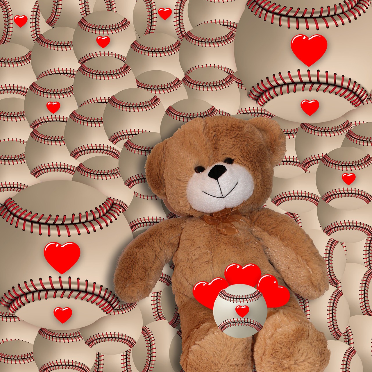 background  background romantic  teddy bear free photo