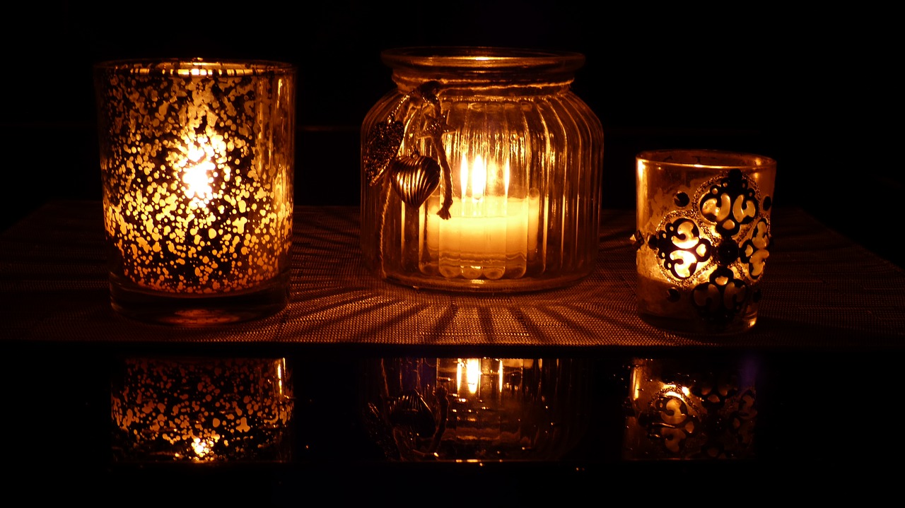 background  candle  darkness free photo