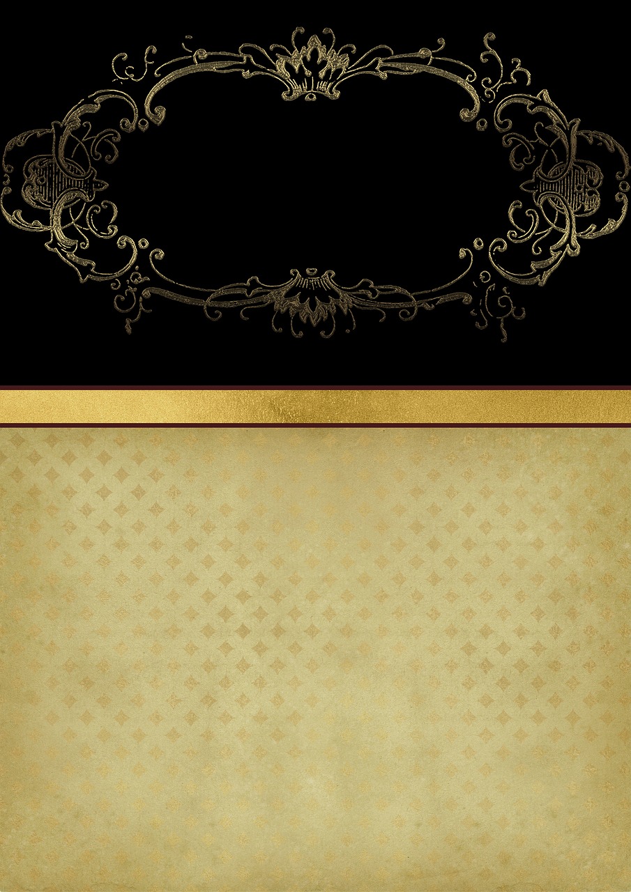 background  frame  gold free photo