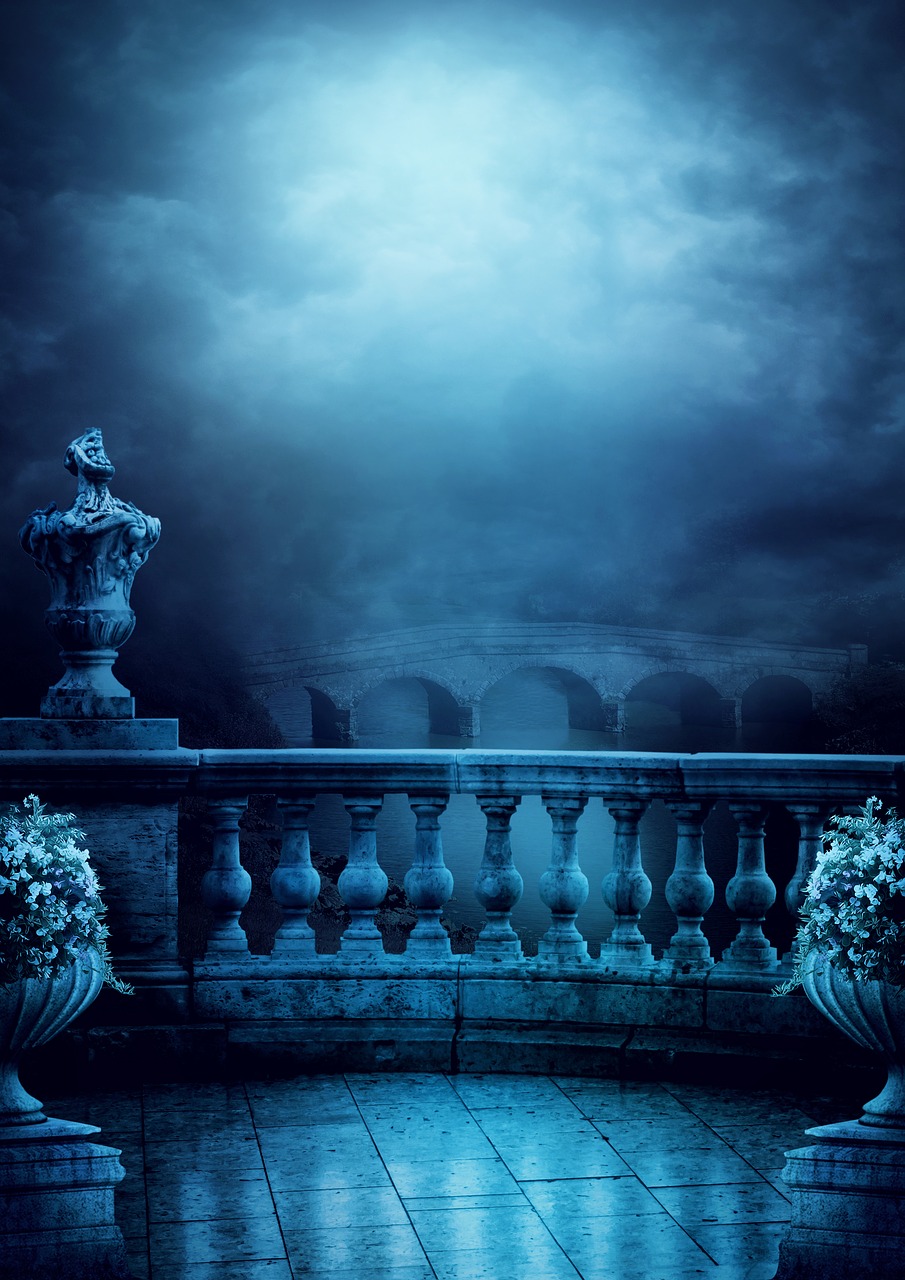 background  fantasy  balcony free photo