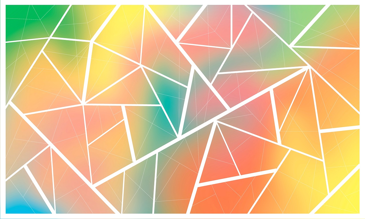 background  polygonal  gradient free photo