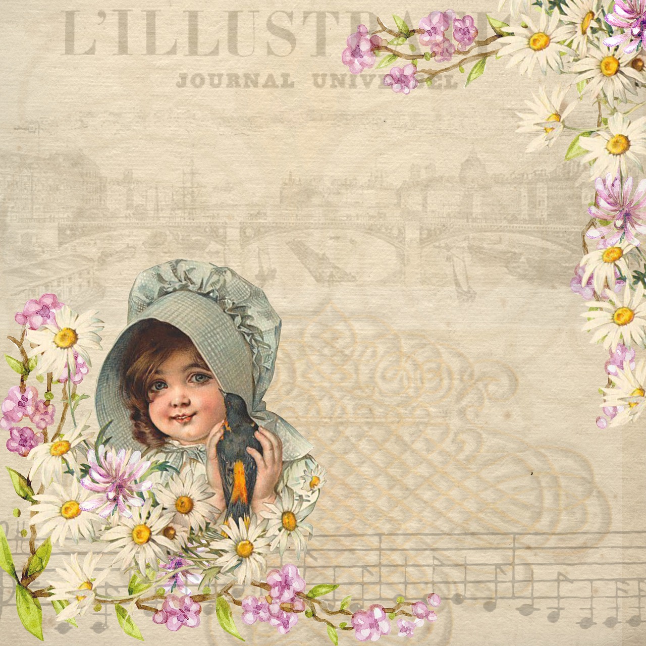 background  vintage  girl free photo