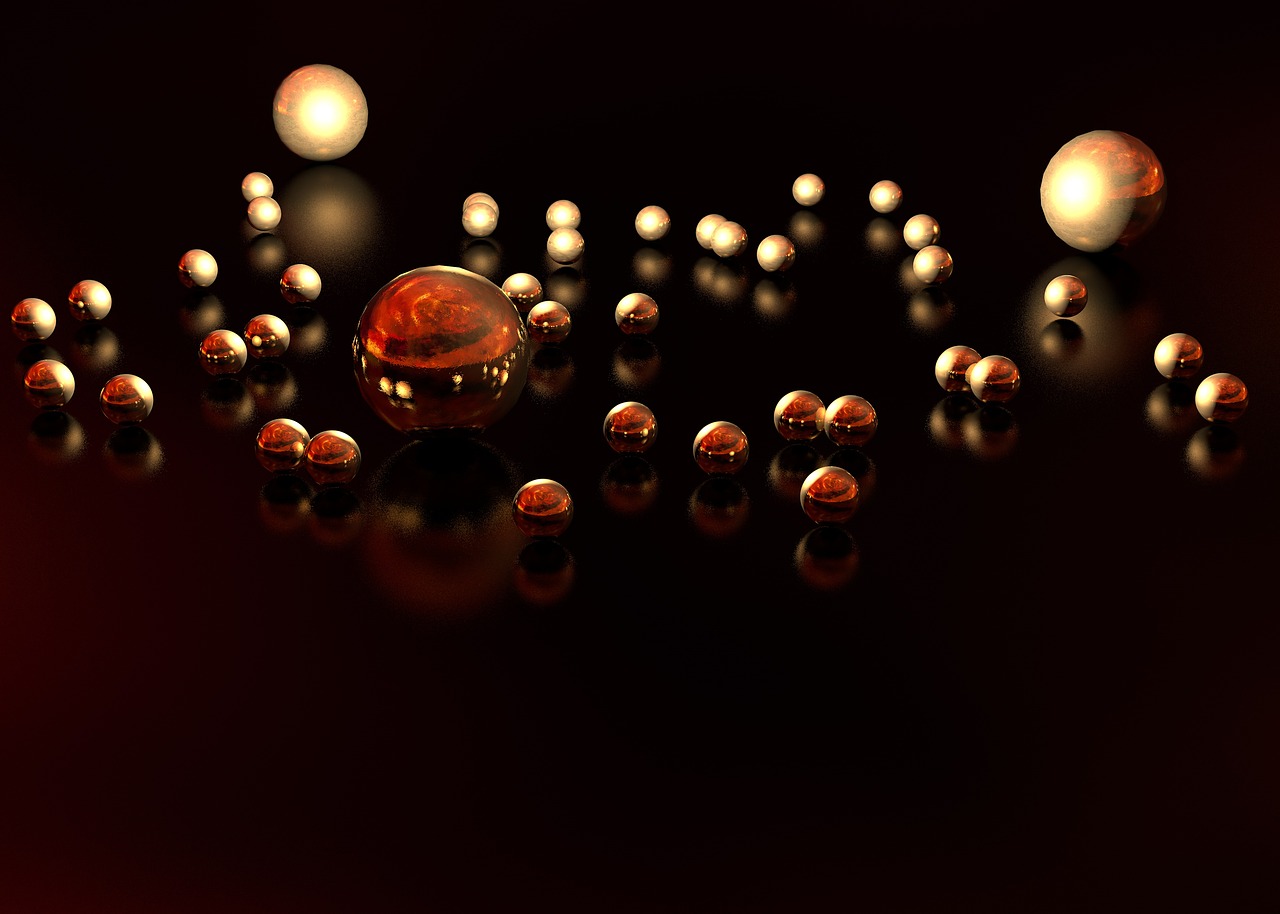 background  ball  gold free photo