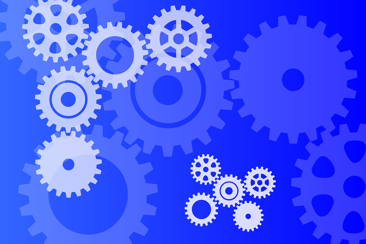 background  abstract  gears free photo