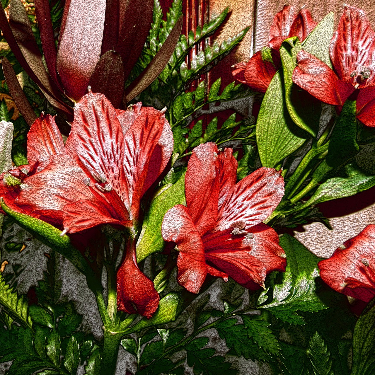 background flowers bouquet free photo