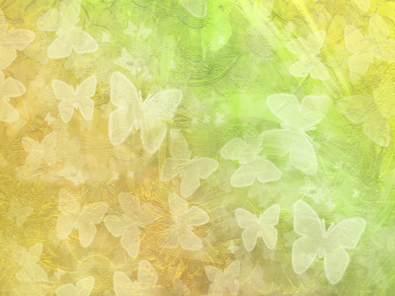 background floral butterflies free photo