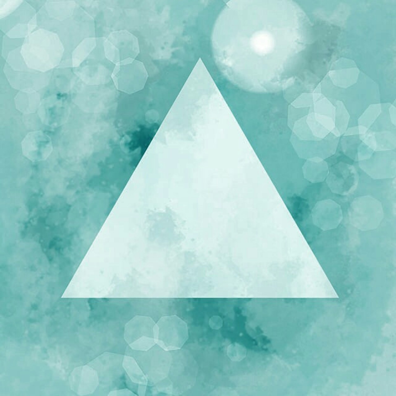background light blue triangle free photo