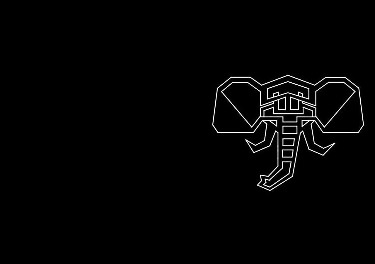 background elephant line free photo