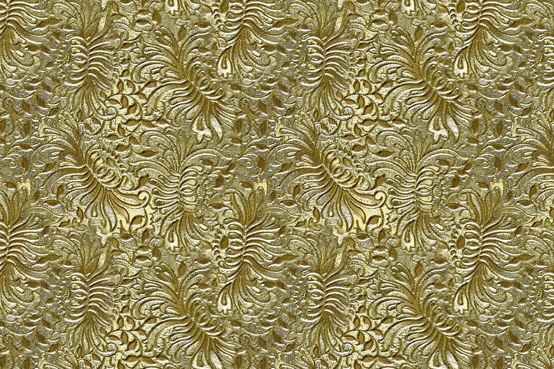 gold texture floral free photo