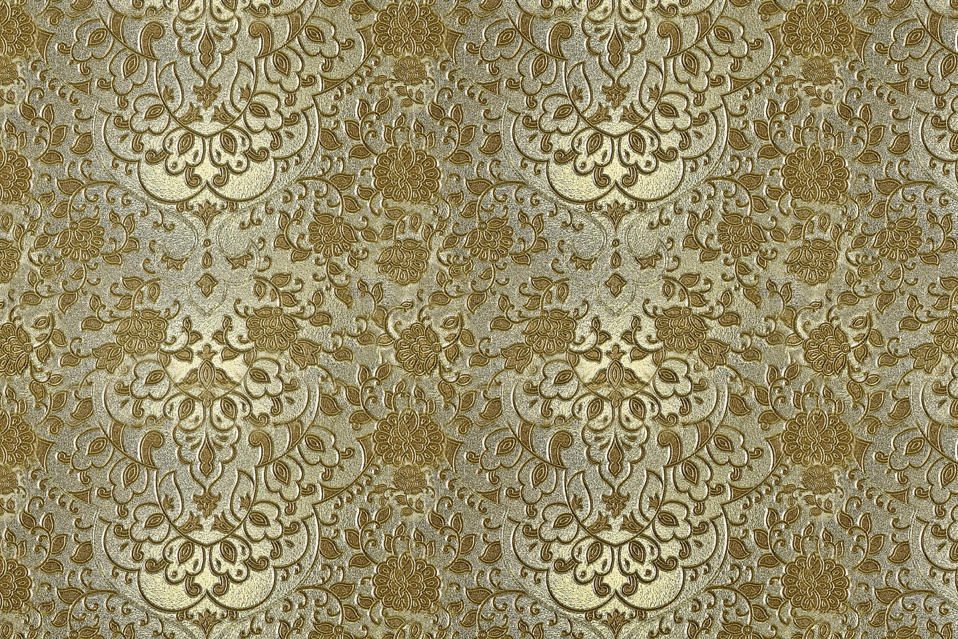 gold texture floral free photo