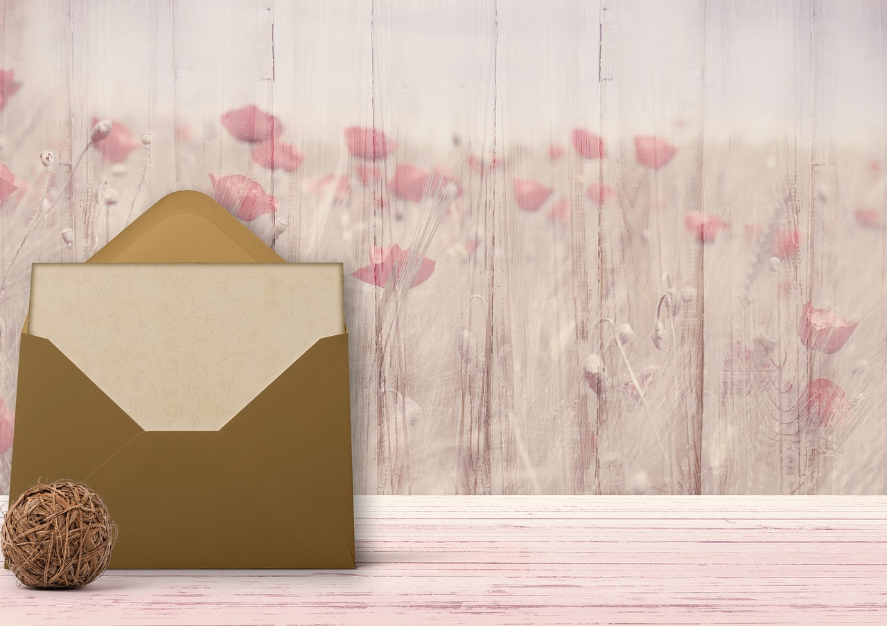 background image letters envelope free photo