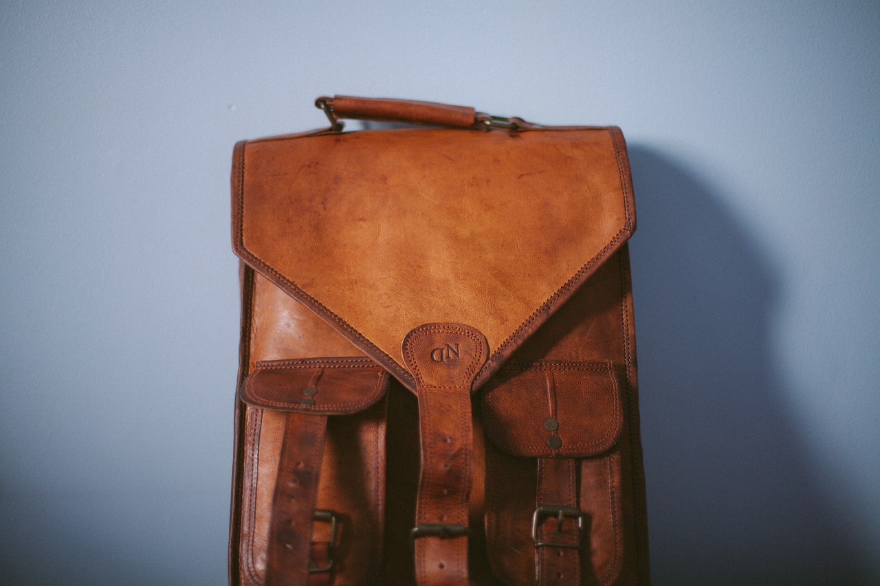 backpack vintage skin free photo