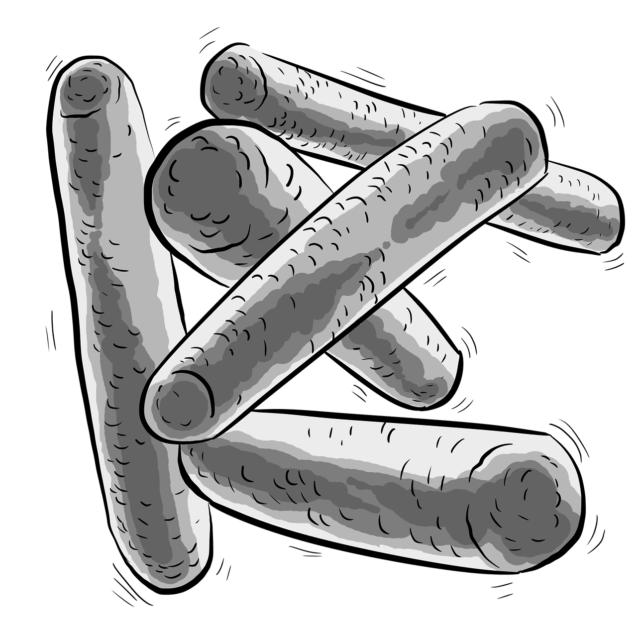 Edit free photo of Bacteria,bacillus,lactobacillus,bacterium,grayscale