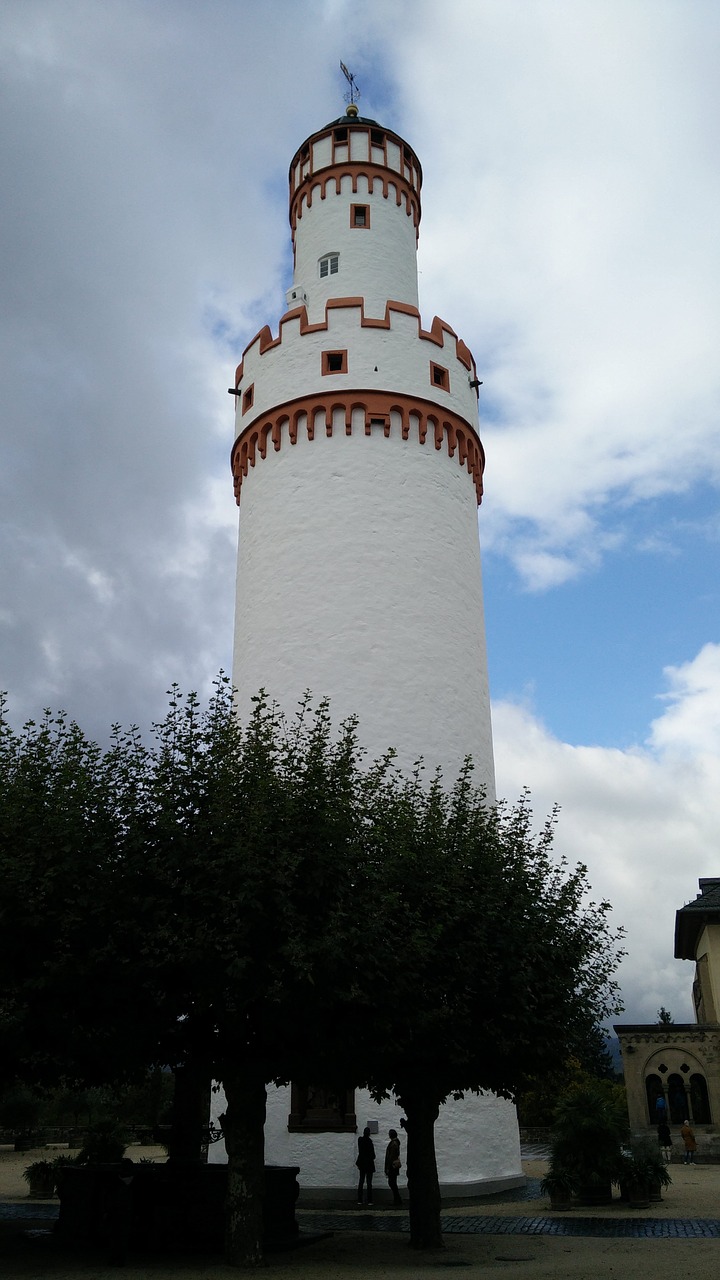 bad homburg white tower landmark free photo