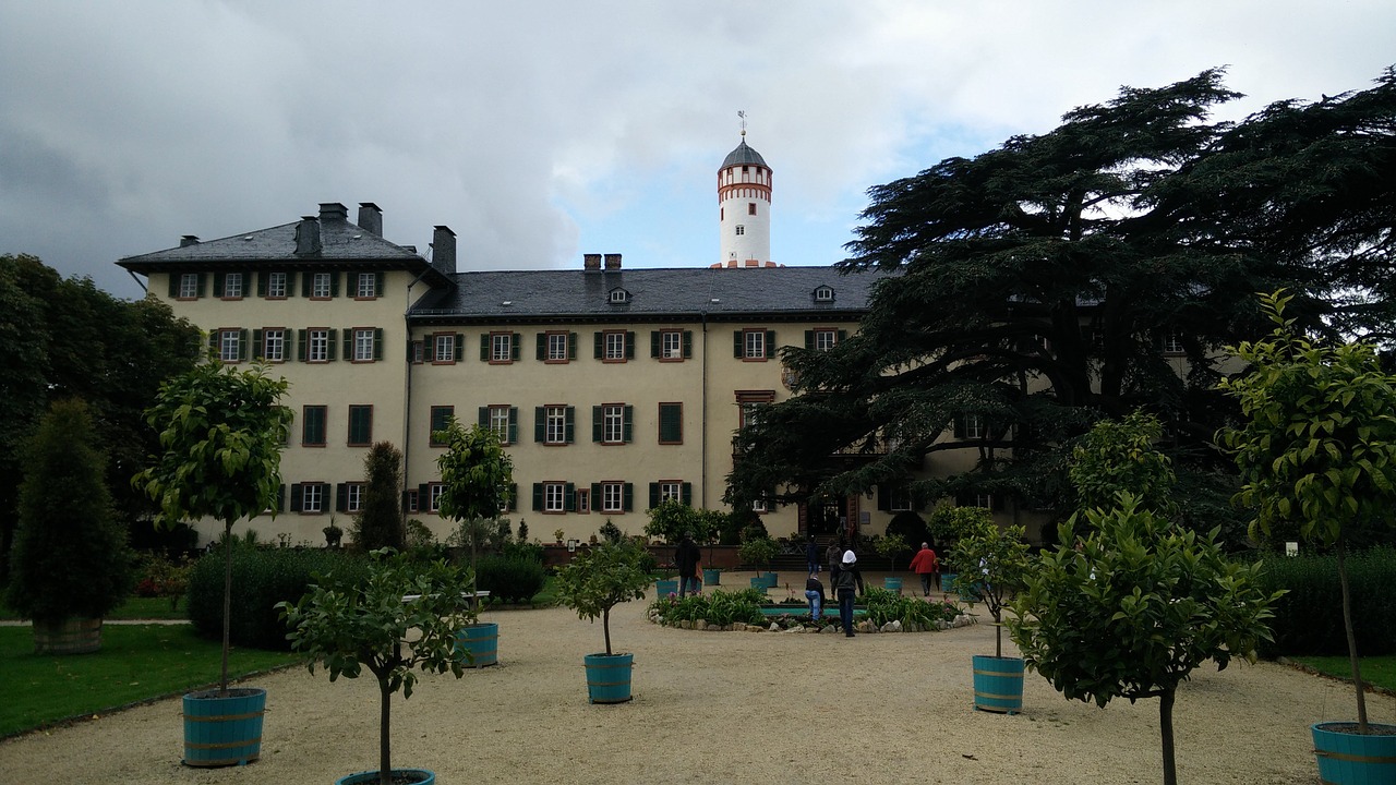 bad homburg castle landmark free photo