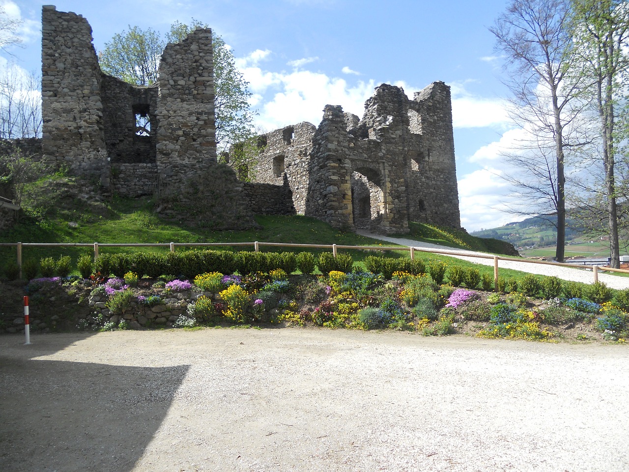 bad st leonard ruin castle free photo