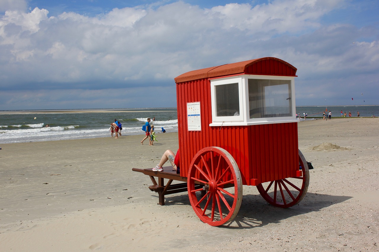 badekarren beach carts beach free photo