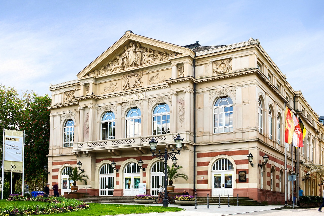 baden baden theater culture free photo