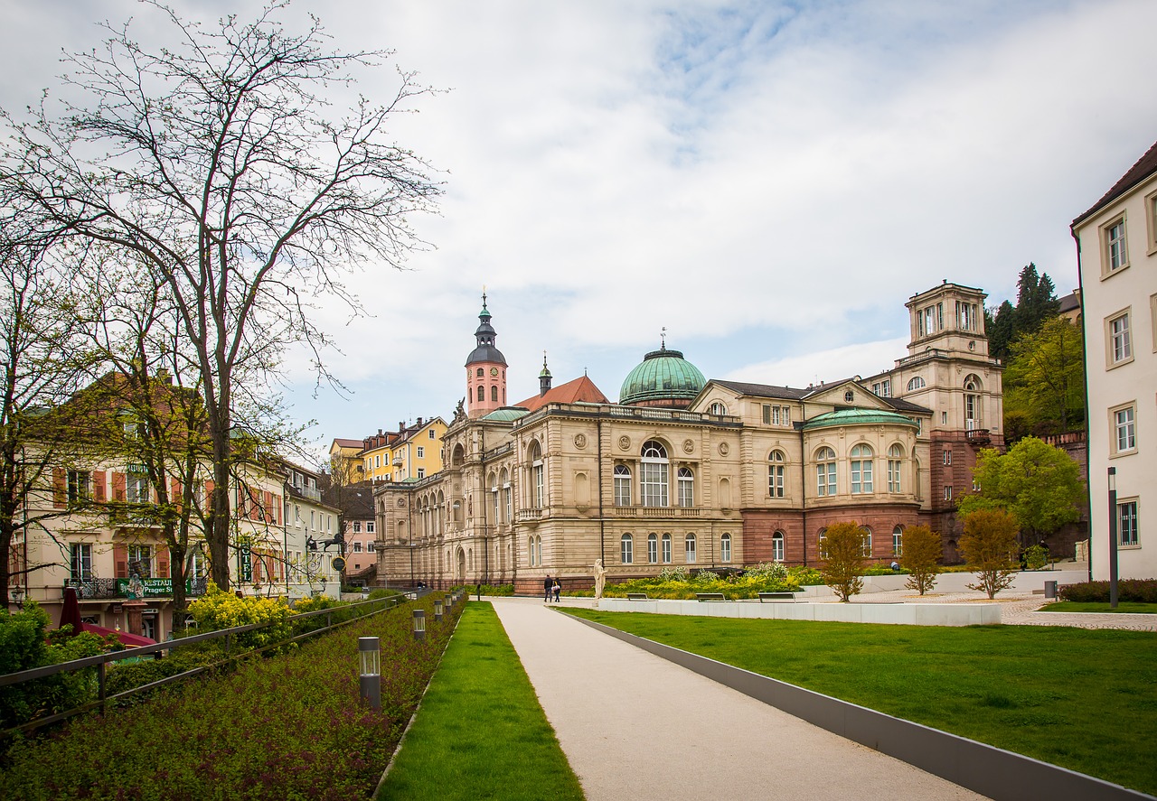 baden baden friedrichsbad spa town free photo