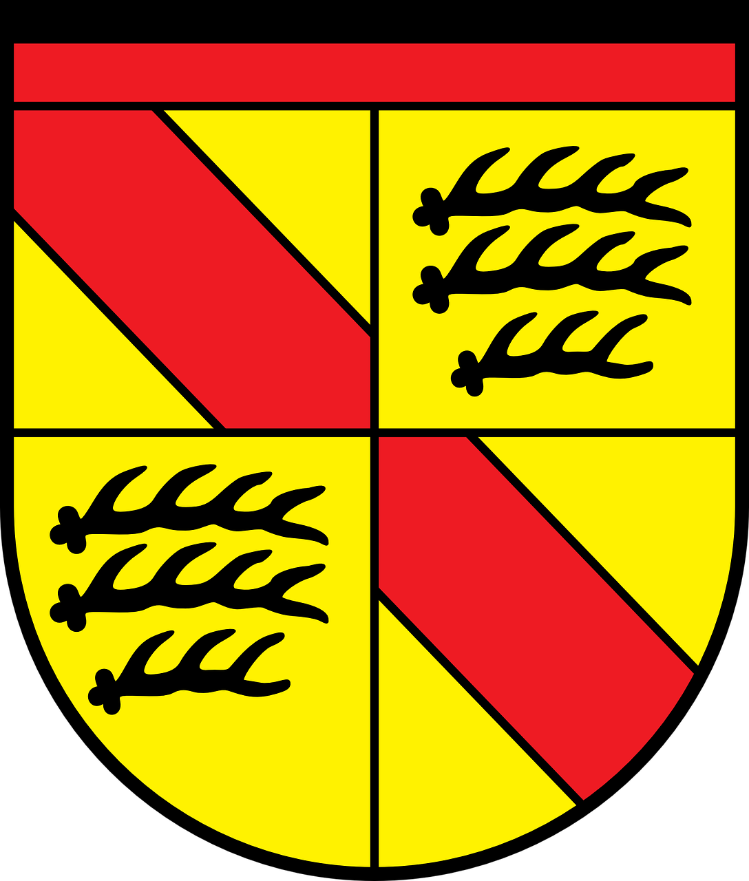 baden-baden coat of arms emblem free photo