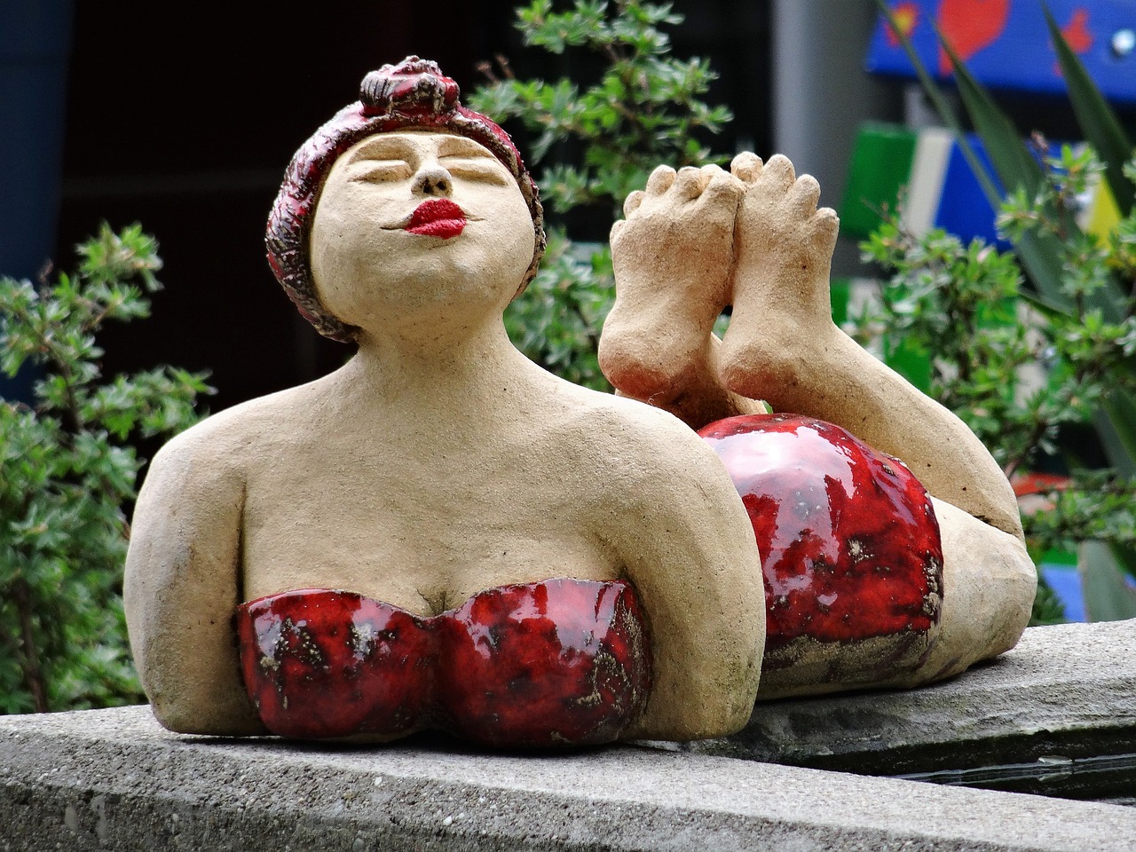 badenixe woman sculpture free photo