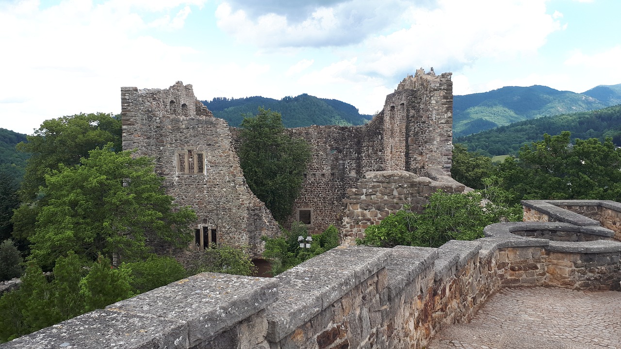 badenweiler castle black forest free photo