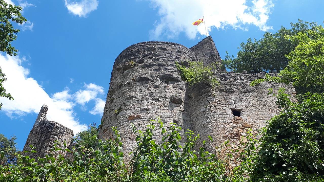 badenweiler castle black forest free photo