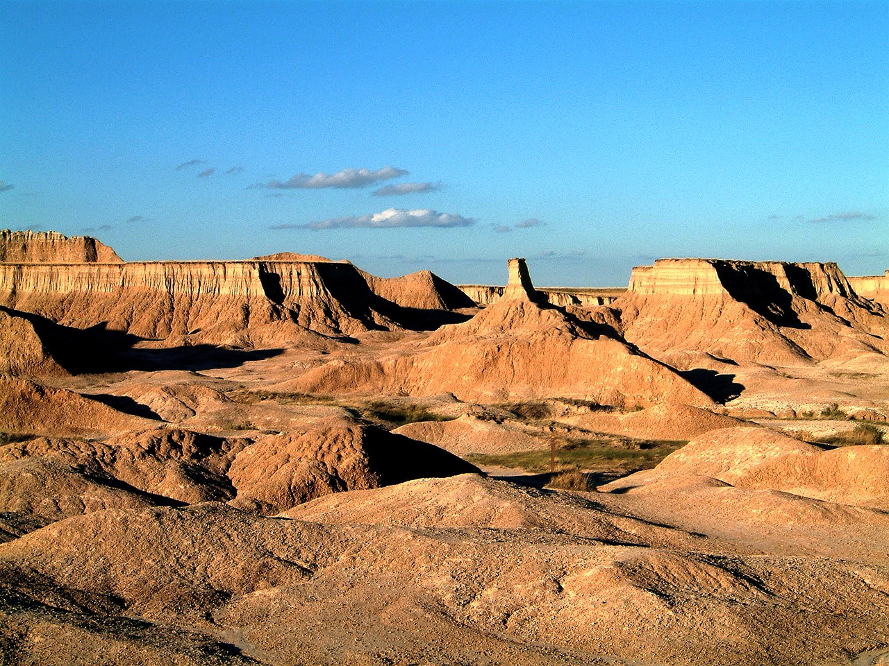 badlands nature south dakota free photo