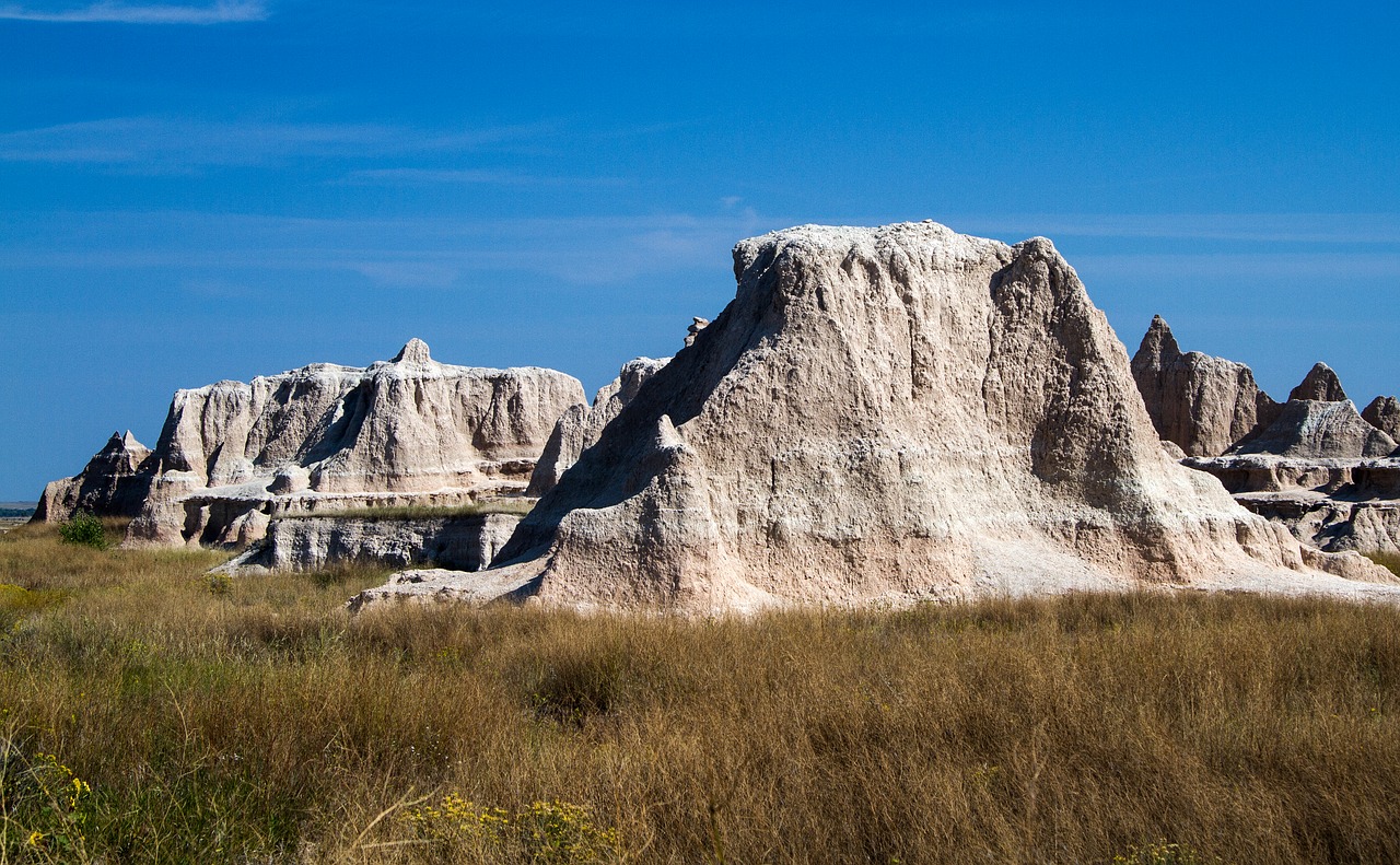 badlands national park south dakota usa free photo