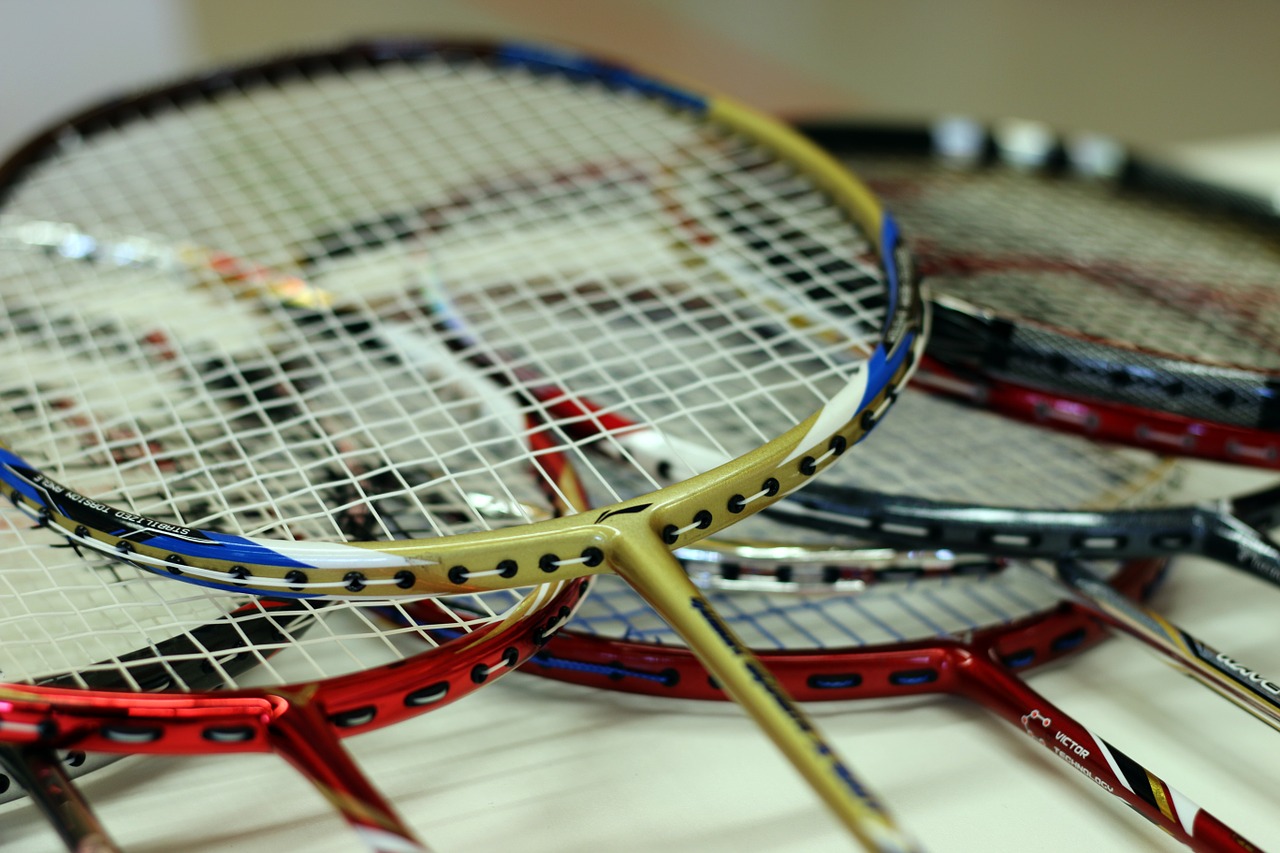 badminton badminton racket bat free photo