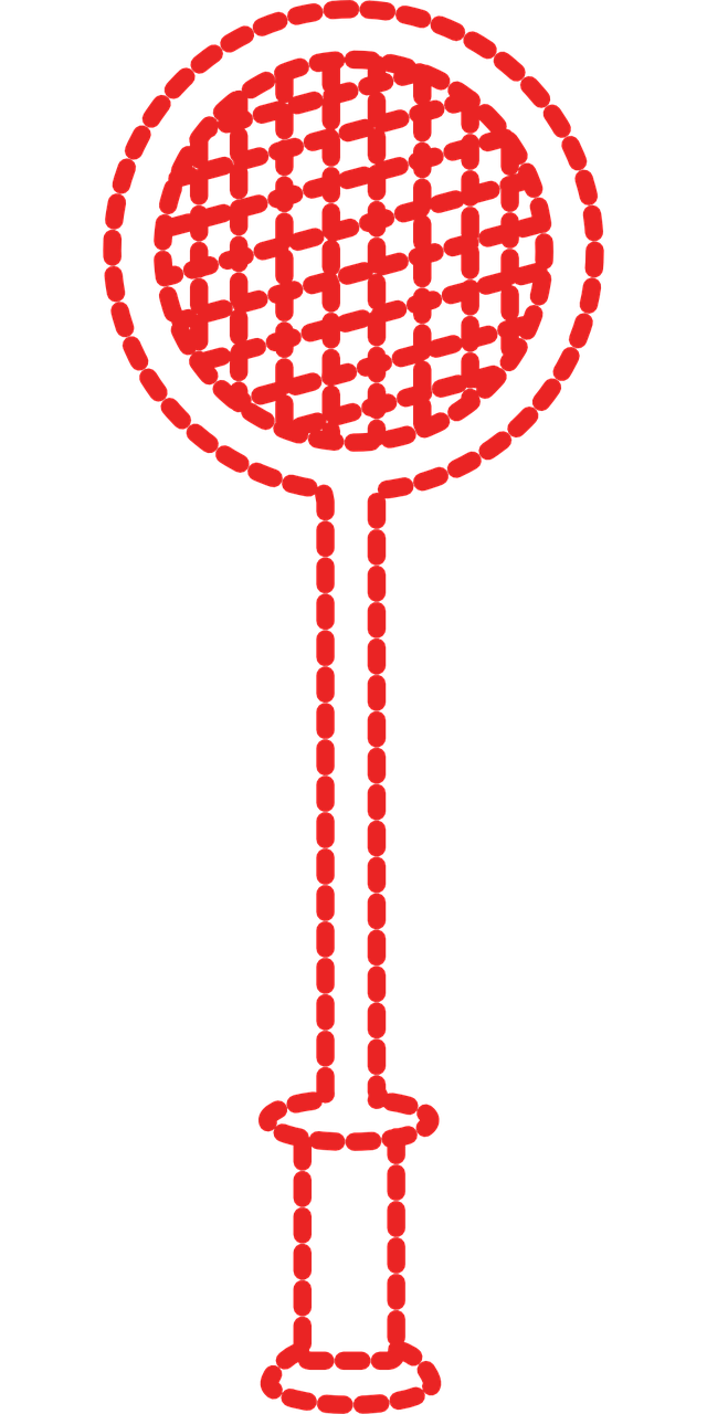badminton bat silhouette free photo