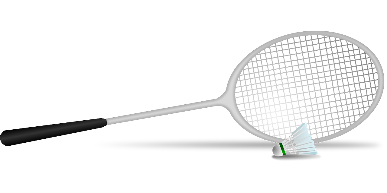 badminton shuttlecock racket free photo