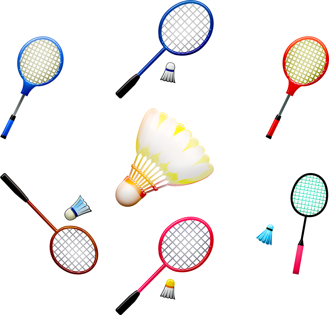 badminton  game  racket free photo
