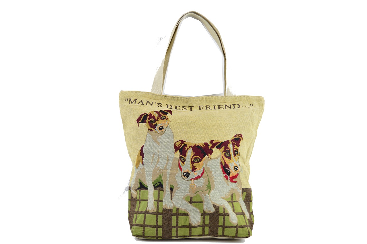 bag bag of doggy style cloth bag free photo