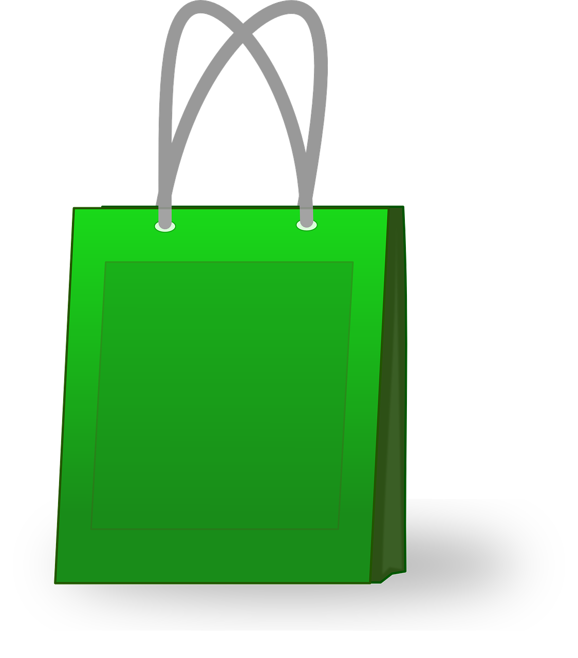 bag green shopping free photo