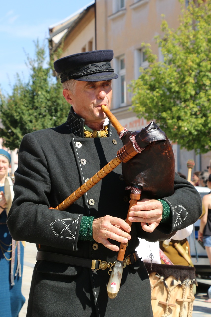 bagpipes  music  musician free photo