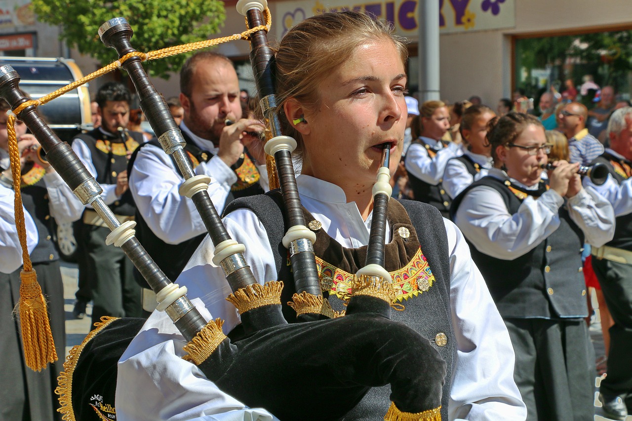 bagpipes  music  musician free photo