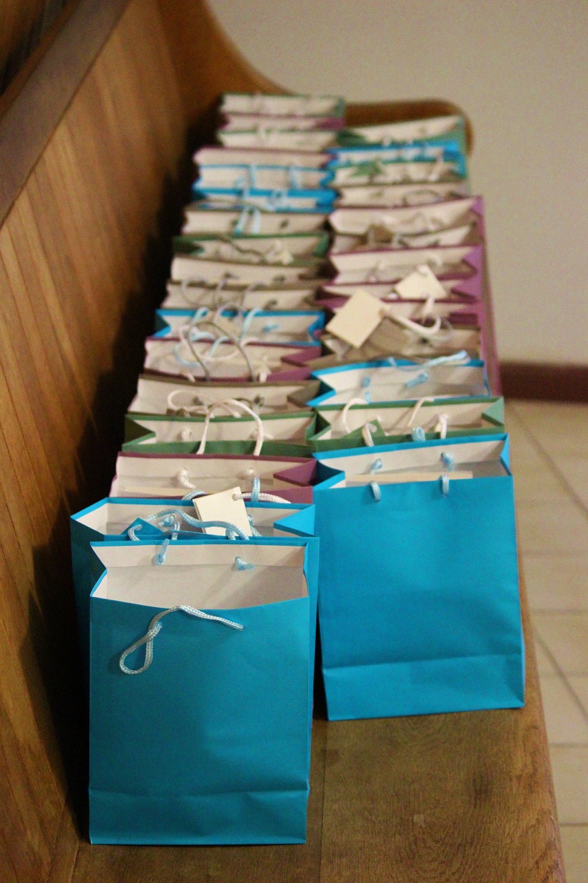 bags gifts colorful free photo