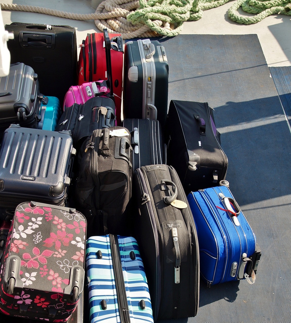 bags travel luggage free photo