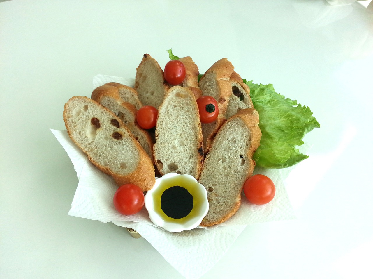 baguette olive oil source free photo